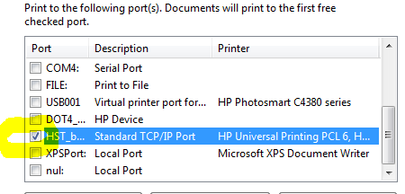 printer default port.png