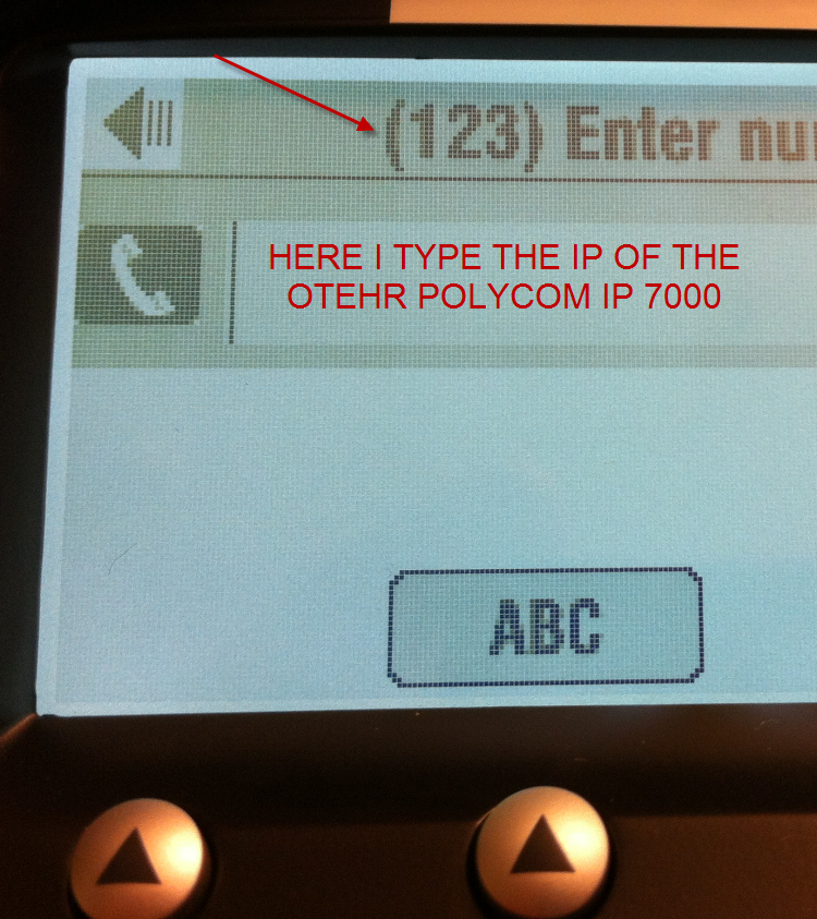Help Call Unit Ip Dialing a direct IP address from SoundStation IP 7000 is no... - HP ...