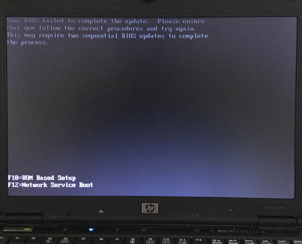 hp system bios update