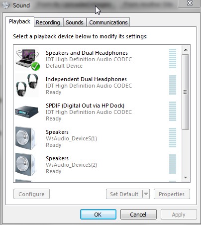 No sound from TV when Laptop connected to TV by HDMI. (Video... - HP  Support Community - 690389