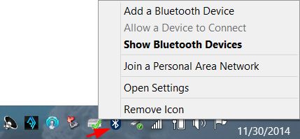 Bluetooth Windows 8.1 task bar.jpg
