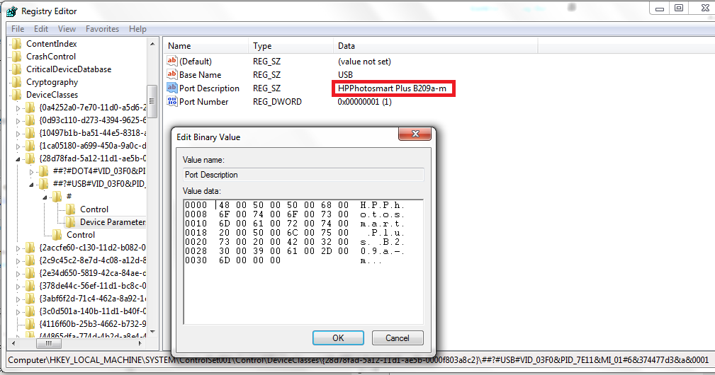 Usb vid 04a9