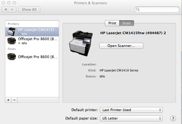 Solved: to Mac with Color LaserJet Pro MFP M177fw - HP Support - 5103766