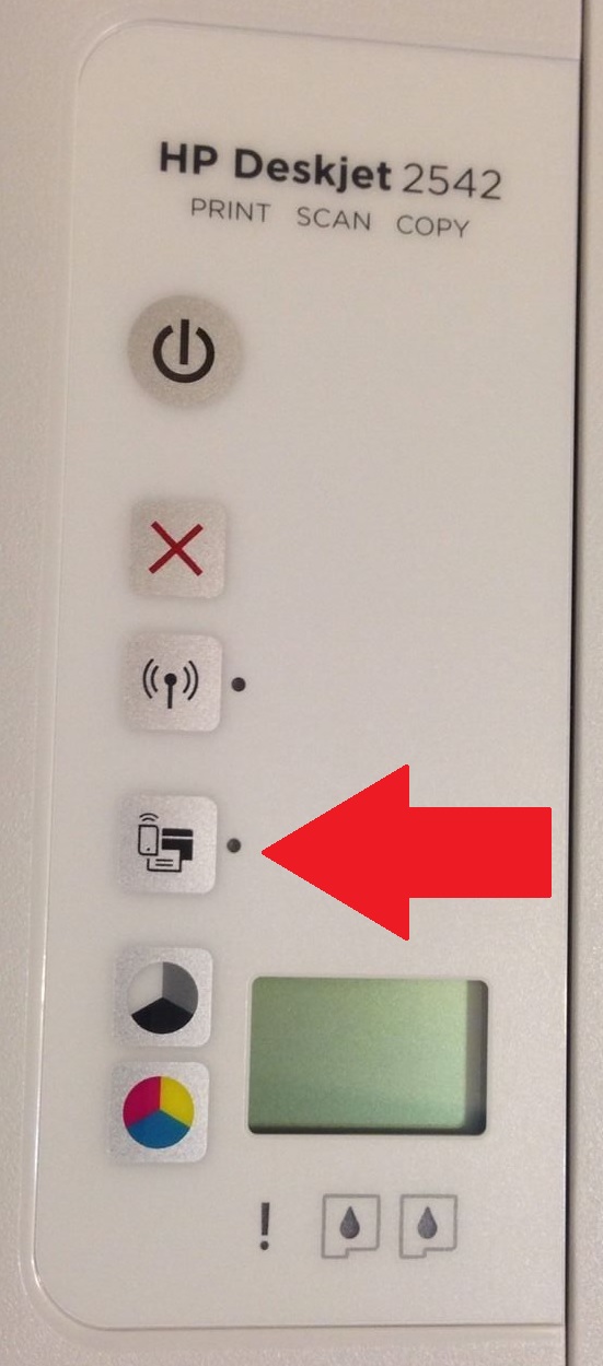 HP Deskjet 2547 How can I find wifi login password. HP Support