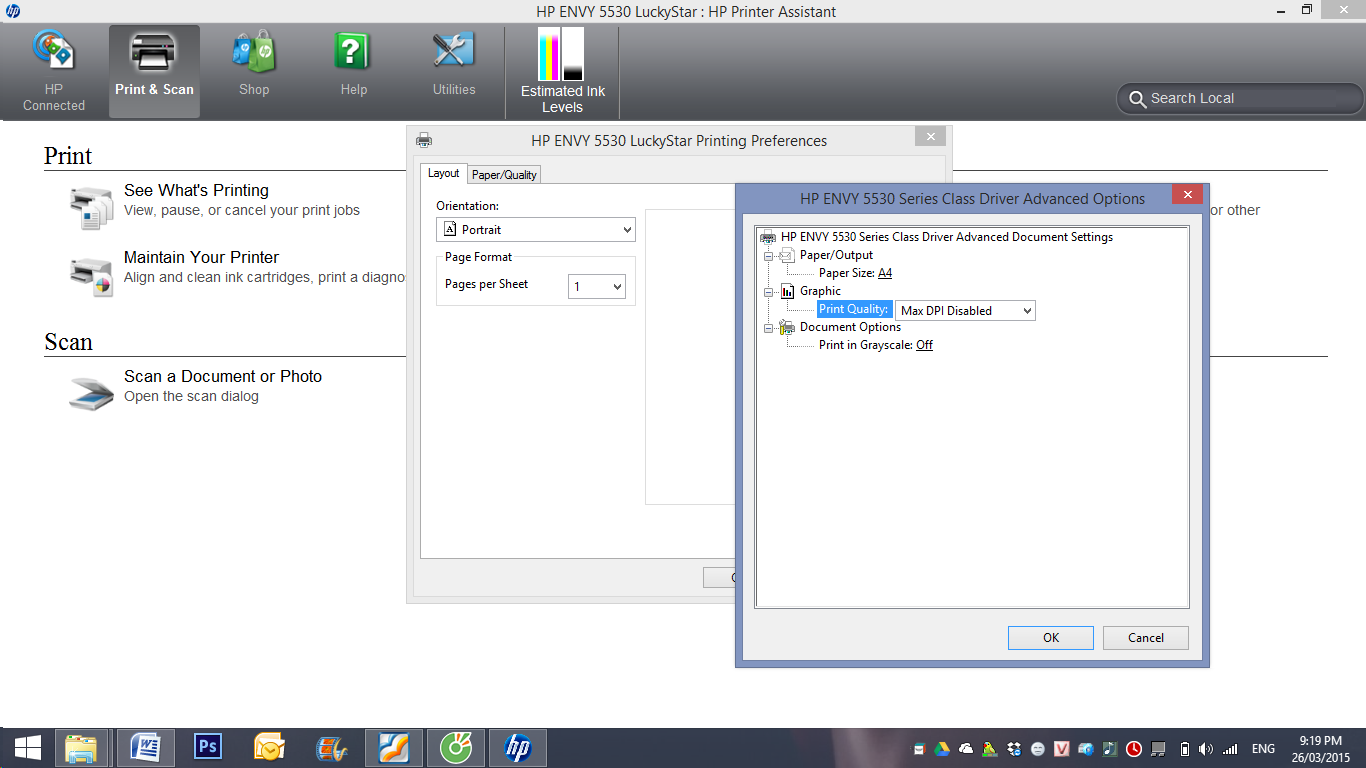 How to fix HP Envy 5530 print backwards? - HP Support Community - 4939218