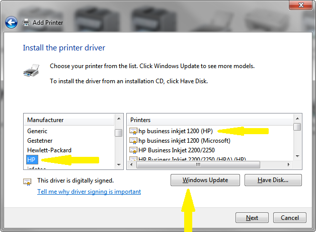 Hp Cp1700 Windows Vista