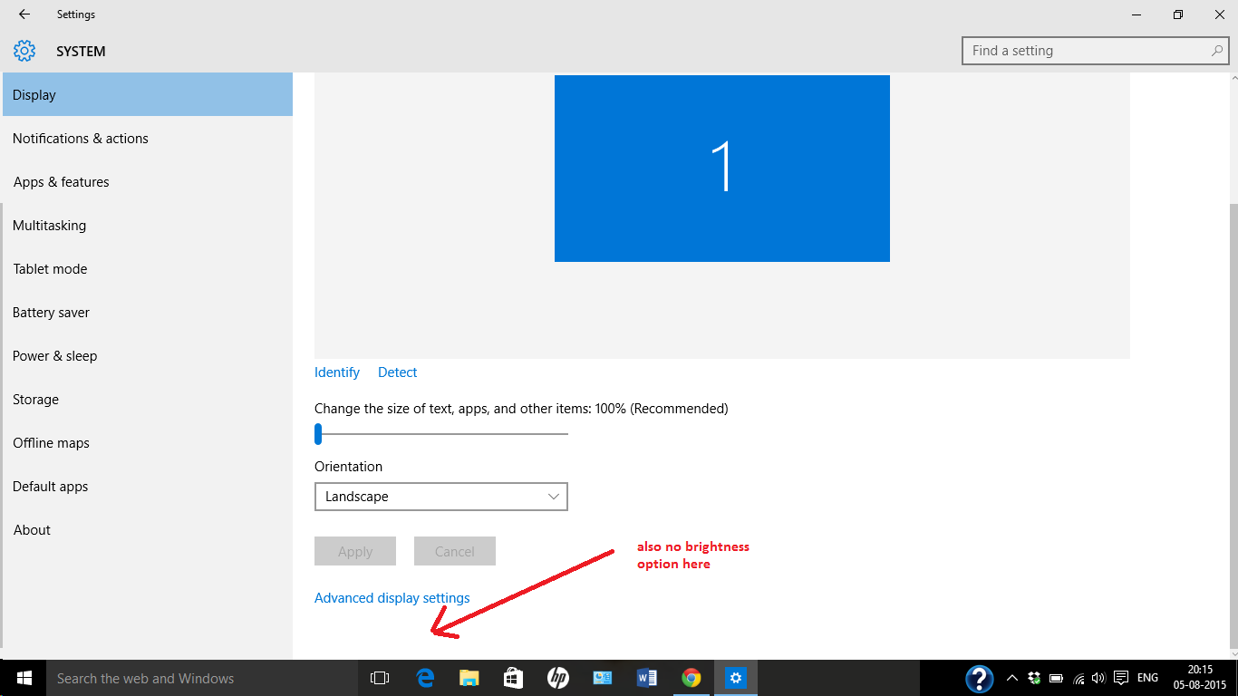 Solved: how to adjust screen brightness in windows 10 - HP Support  Community - 5183207