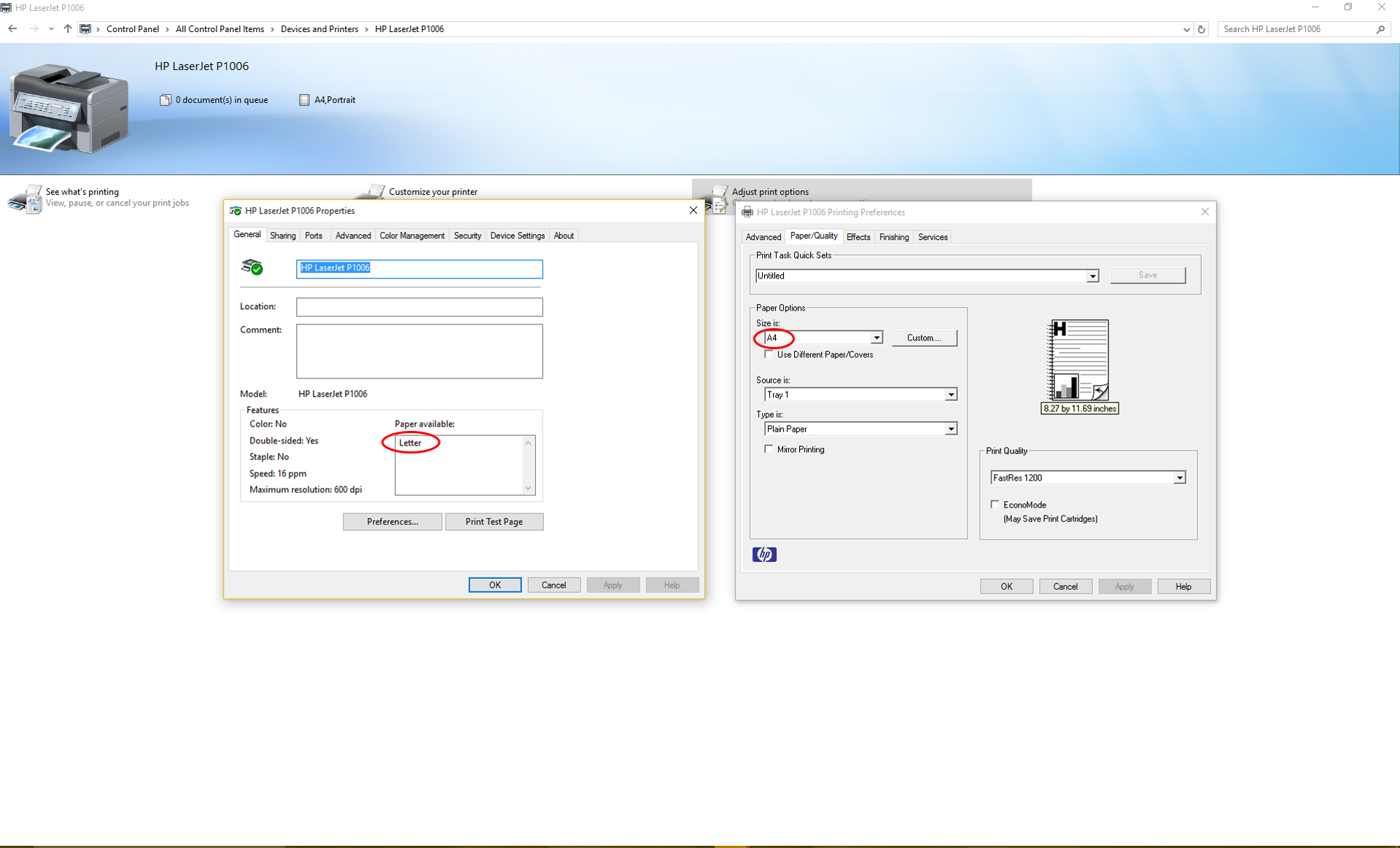 Hp Laserjet P1006 Not Working Properly After Windows 10 Upgr Hp Support Community 5194274