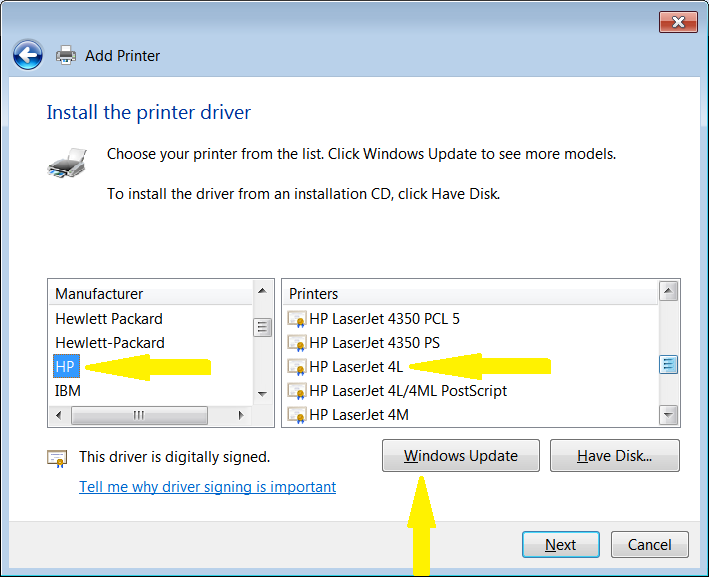 hp laserjet 4 plus driver