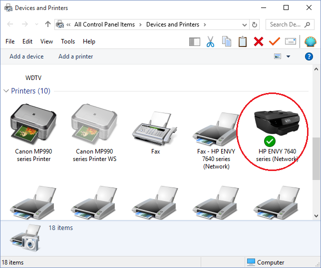 Problems installing envy printers on Windows 10 HP Support Community