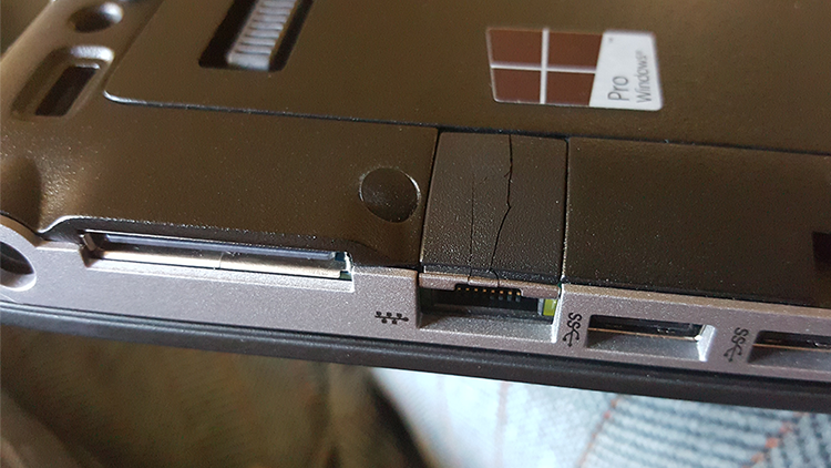 hp laptop ports