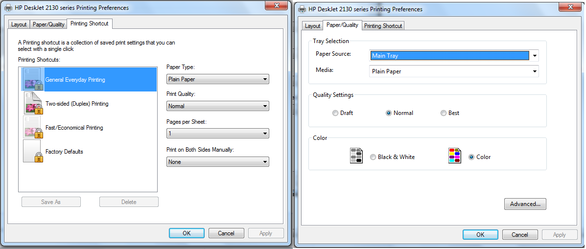 hp deskjet 2130 series app download