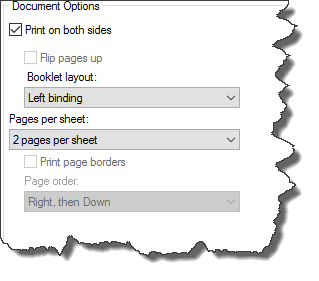Solved: double sided printing - for booklet - HP Support Community ...