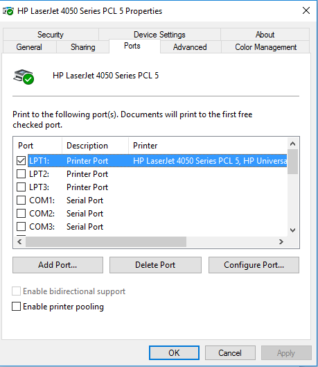 Solved: Problem installing Laserjet 4050 in Windows 10 x64 - HP Support  Community - 5409620