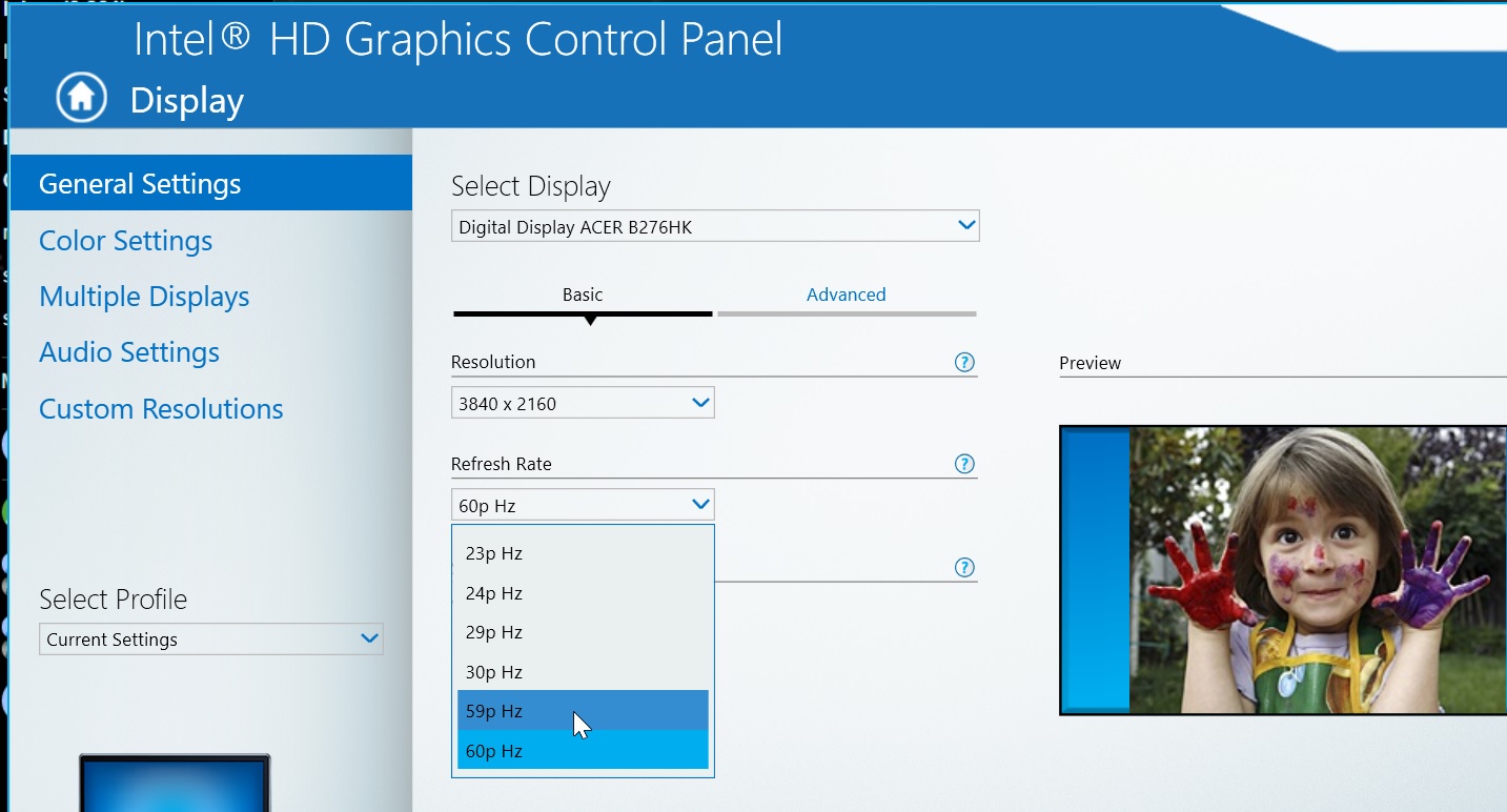 Настройка intel graphics. Intel Graphics Control Windows 11.