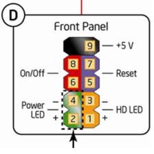 Solved: pin assignment for Power On/off Switch/led Cable 710821-001 - HP  Support Community - 7458720