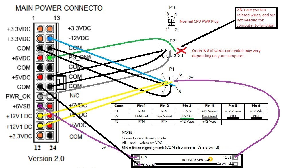 Wiring Schematic For Hp Computer