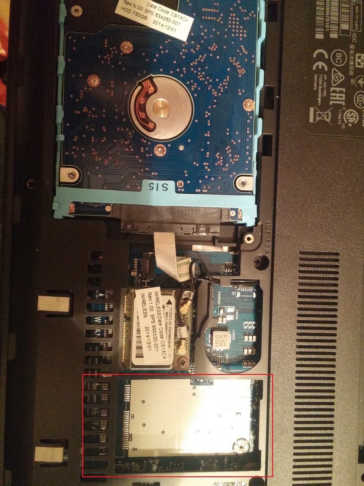 hp 350 g1 laptop does not have mSATA slot soldered on the mo... - HP  Support Community - 5486773