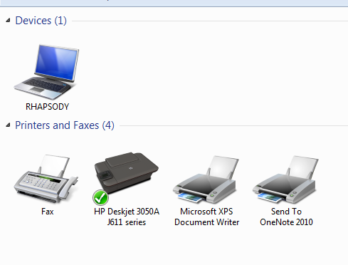 Deskjet 3050a J611 SERIES won't print - HP Support Community - 891319