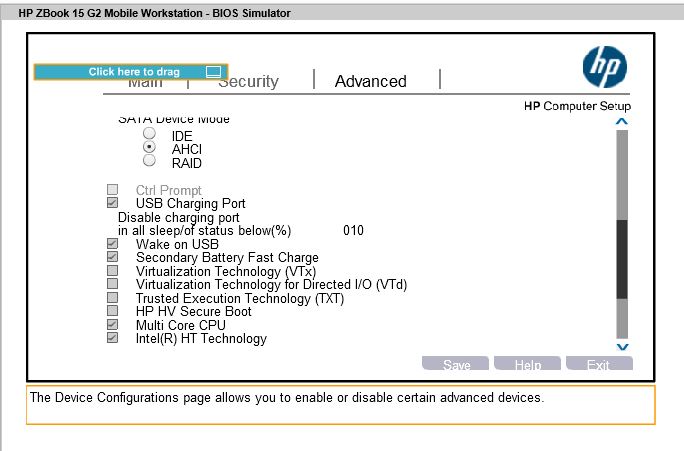 Enable hardware virtualization on HP ZBOOK 15 G2 - HP Support Community -  5513726