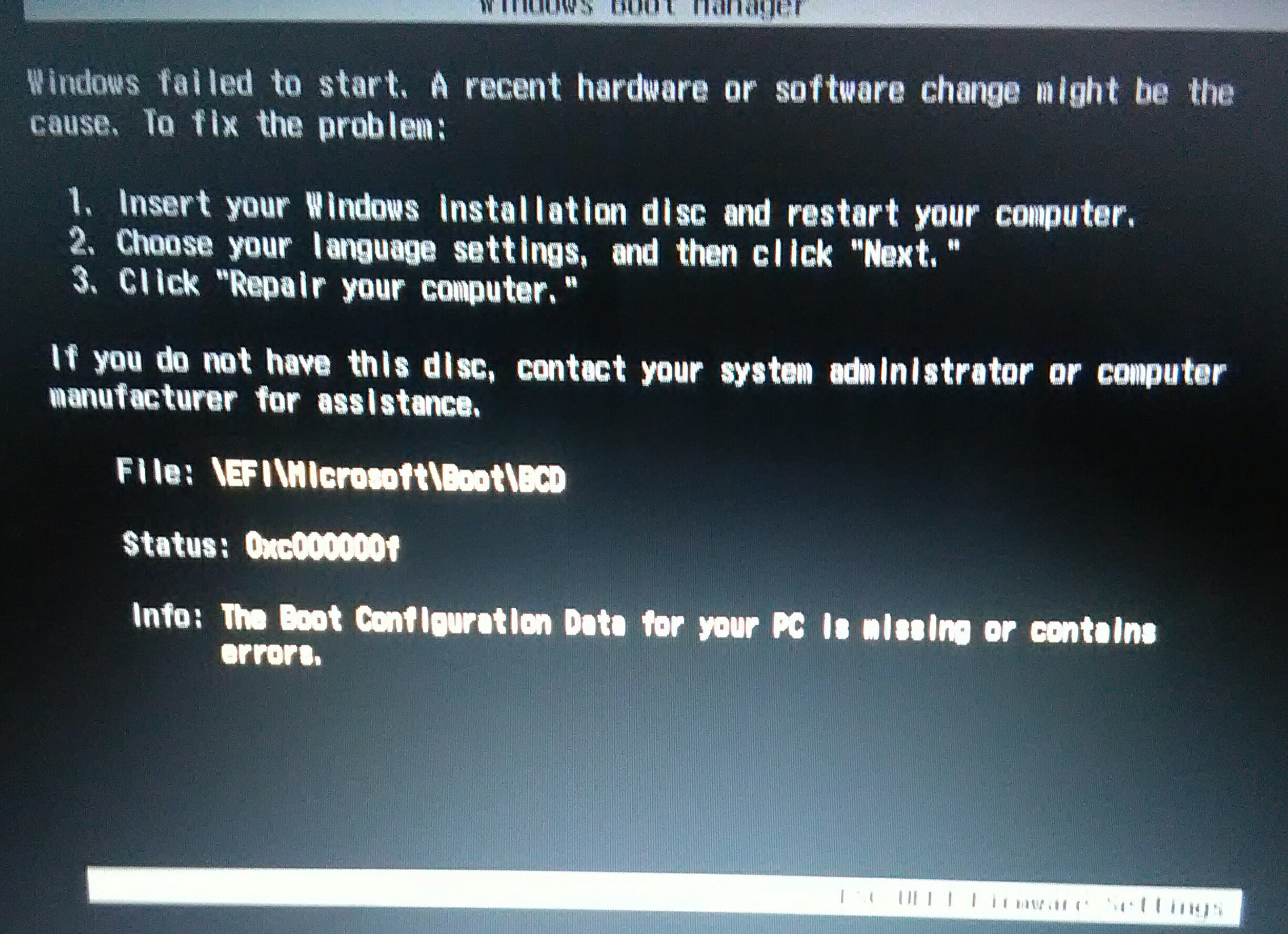 Solved: Boot Device Not Found Error or Hard Drive Not Detected - HP Support  Community - 6513097