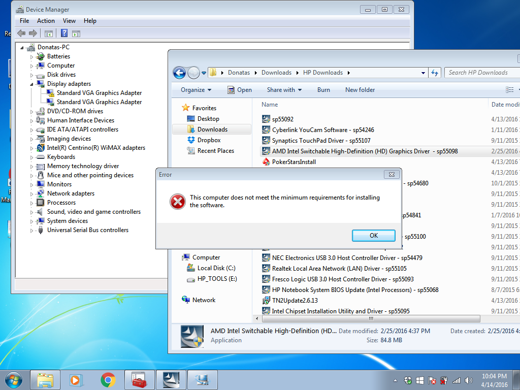Can my radeon graphics card be broken?! - HP Support Community - 5585714