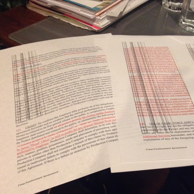 Black vertical lines on page
