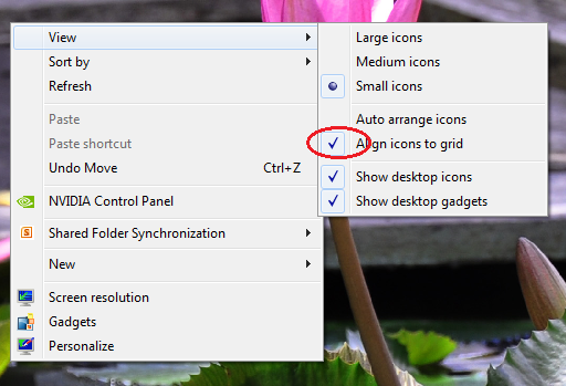 Solved: Why don't my desktop icons stay where i put them? - HP Support