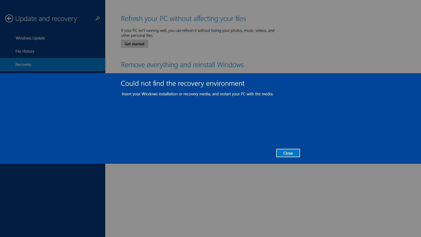 Windows recovered. Windows 8 ошибка. Recovery виндовс 8. Windows 8.1 ошибка. Восстановление Windows 8.1.