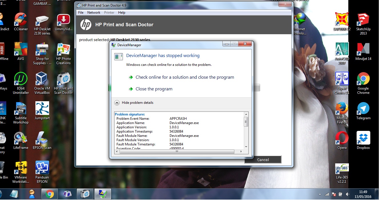 hp 2135 scanner software