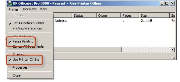 Solved: printer is offline, how do I get it back on - HP Support Community - 5618300