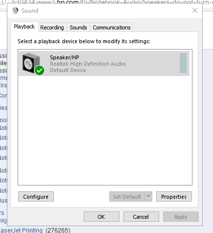 Speakers Do Not Turn Off When Earphone Is Plugged In - HP Support ...