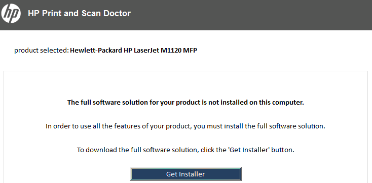 Can't install drivers m1120 MFP in windows 10 - HP Support Community -  5212120