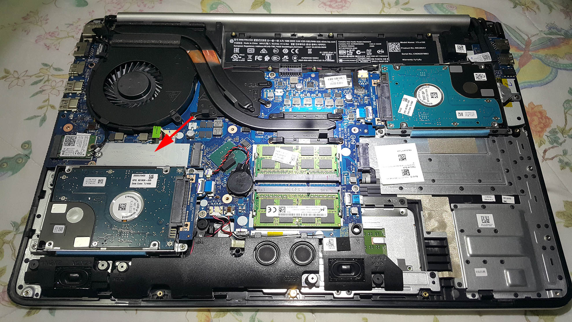HP Envy 17 M.2 ssd Operating system upgrade solution M9X67AV... - HP  Support Community - 5660408