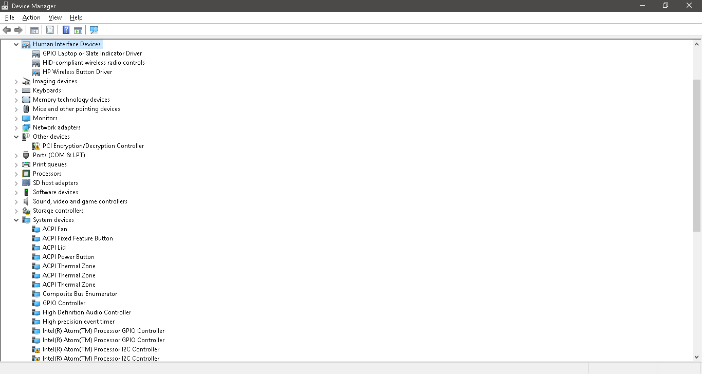 Solved: One Missing Driver And 2 Devices Not Working Properly - HP ...