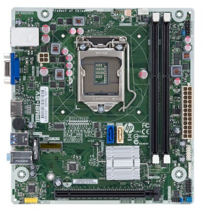 Solved: I need an image with description of a motherboard - HP Support