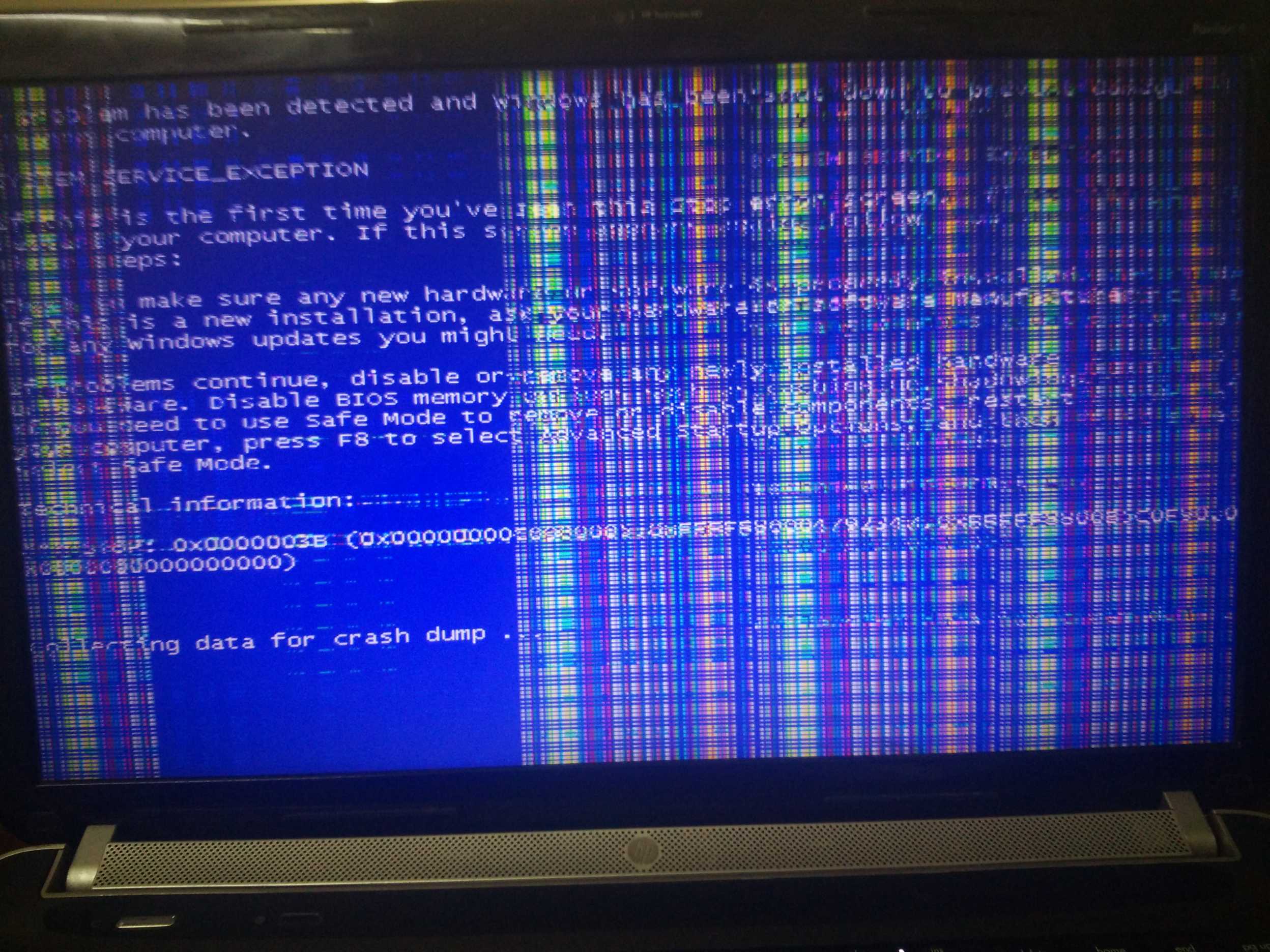 Blue Screen (BSOD) showed up? Check this topic. HP Support Community 698665