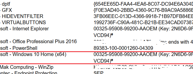 find my microsoft office license key