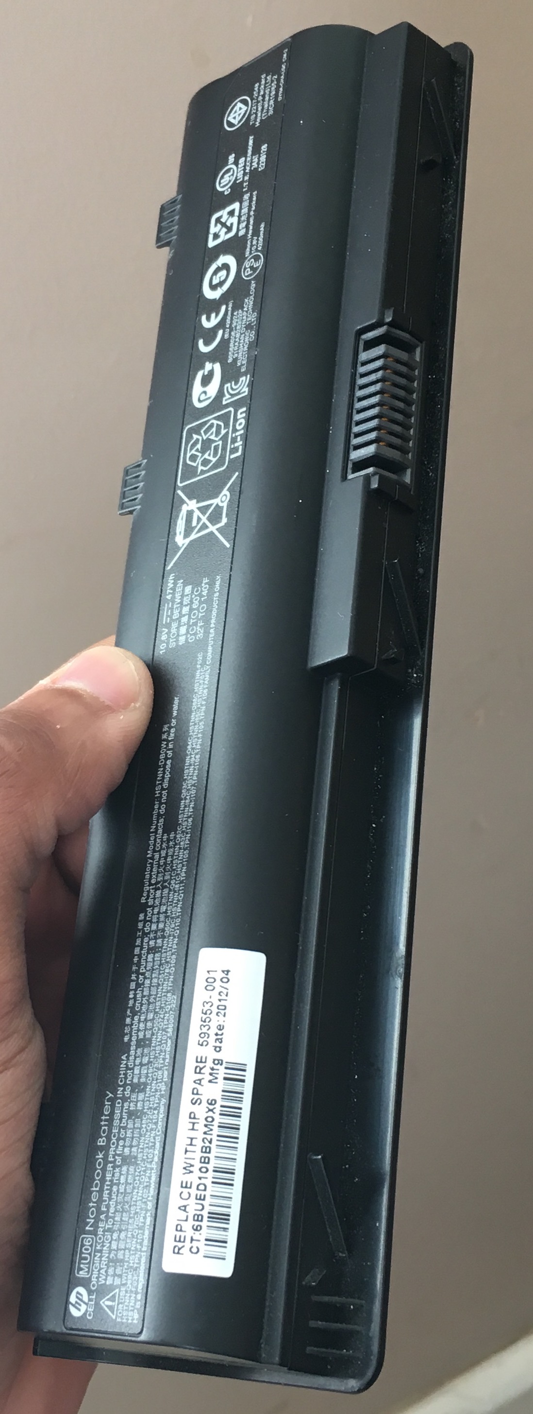 Solved: HP g6-2197sa Battery Compatability‏ - HP Support Community - 5742195
