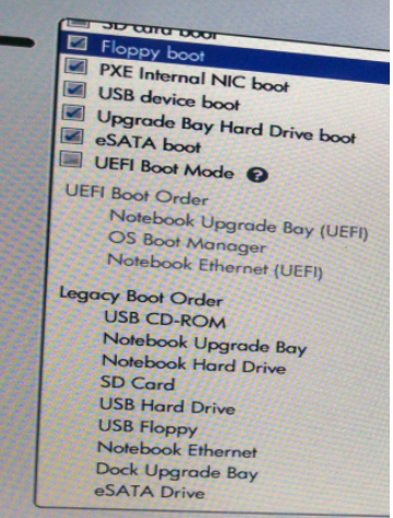 USB boot Problem - HP Support Community - 5757834