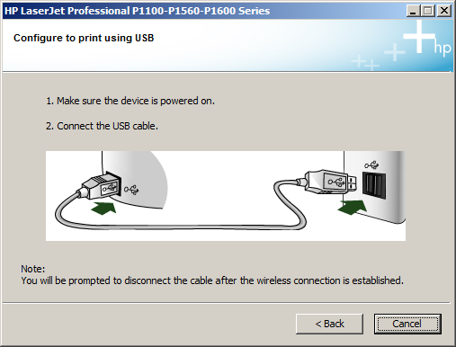 Install hp laserjet p1102w