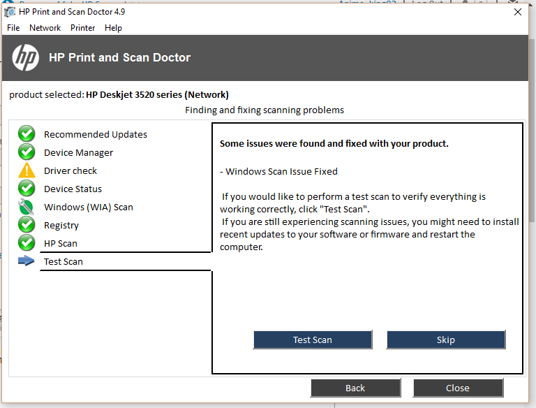 hp 3520 scanner software