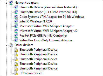 Solved: Missing Bluetooth Peripheral Device - HP Support Community - 5800311