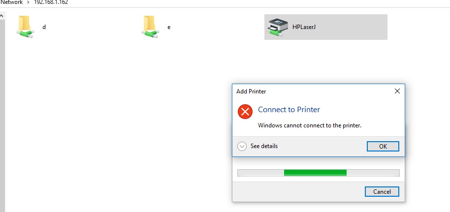 Cannot connect Print LaserJet P2015 network - HP Support Community - 5870187