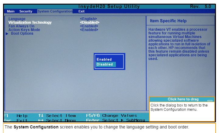 Solved Hp Pavilion 15 Support For Vt X Hp Support Community