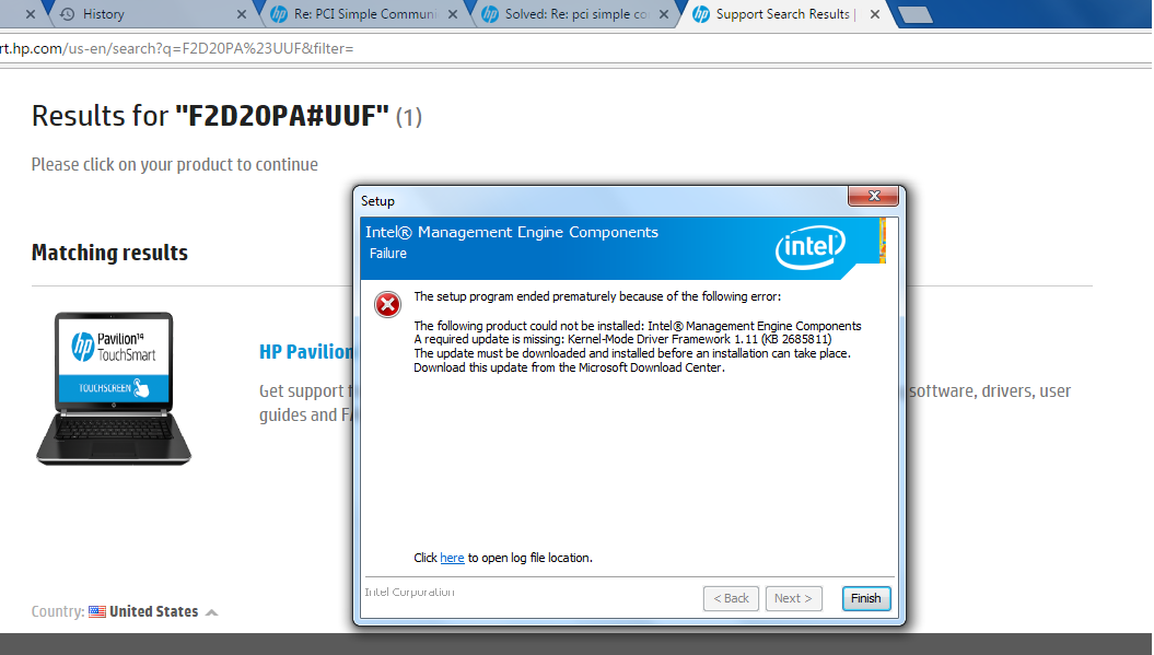PCI Simple Communications Controller Unknown - HP Support Community -  5896528