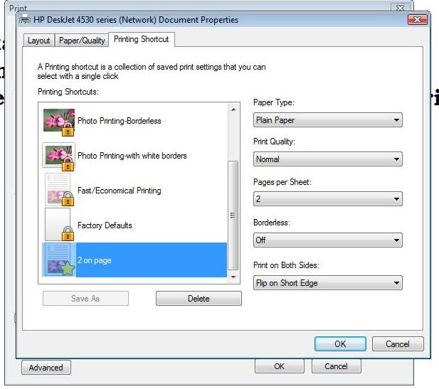 Solved: Each time I set the 2 pages per sheet setting my printer get... -  HP Support Community - 5922485