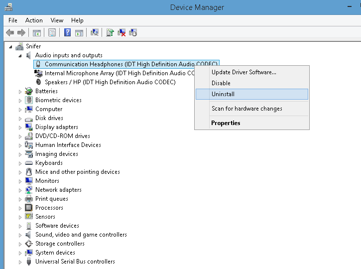 Headphones not working HP Support Community 5920374