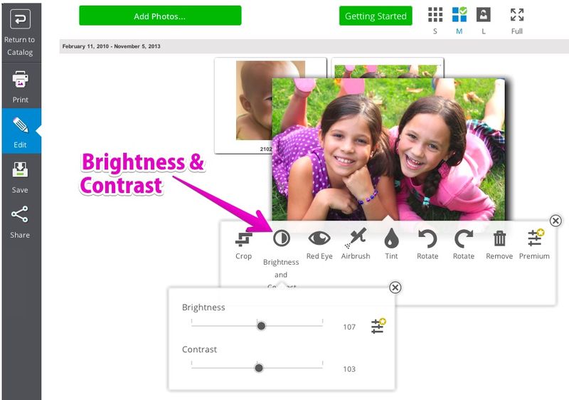 Brightness-and-Contrast HP Photo Creations