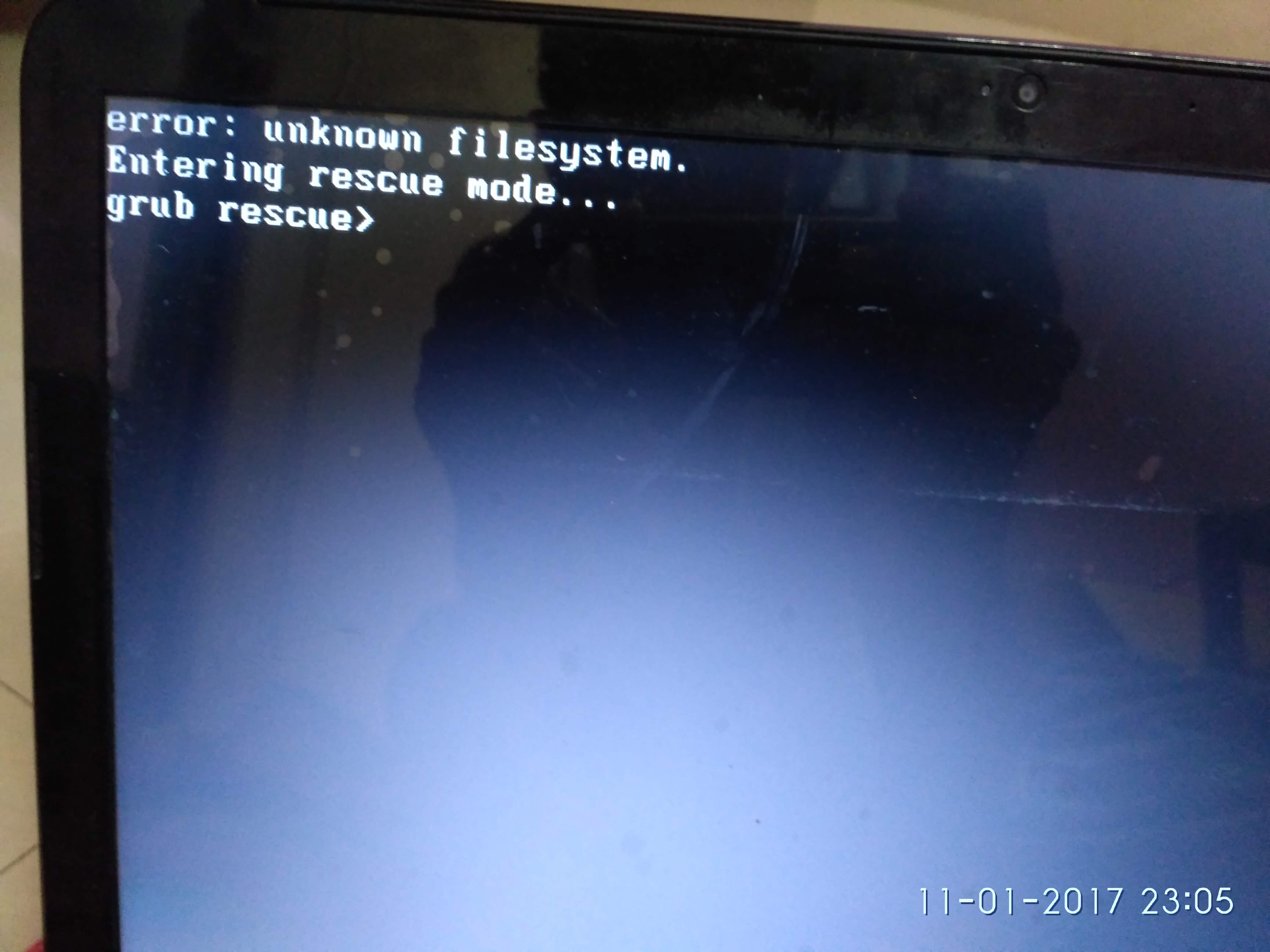 While Secure boot is disable